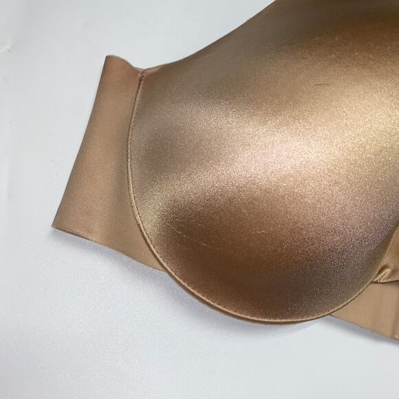 Soma Tan Beige Vanishing Back Full Coverage Bra Women's Size 38D - Picture 3 of 7